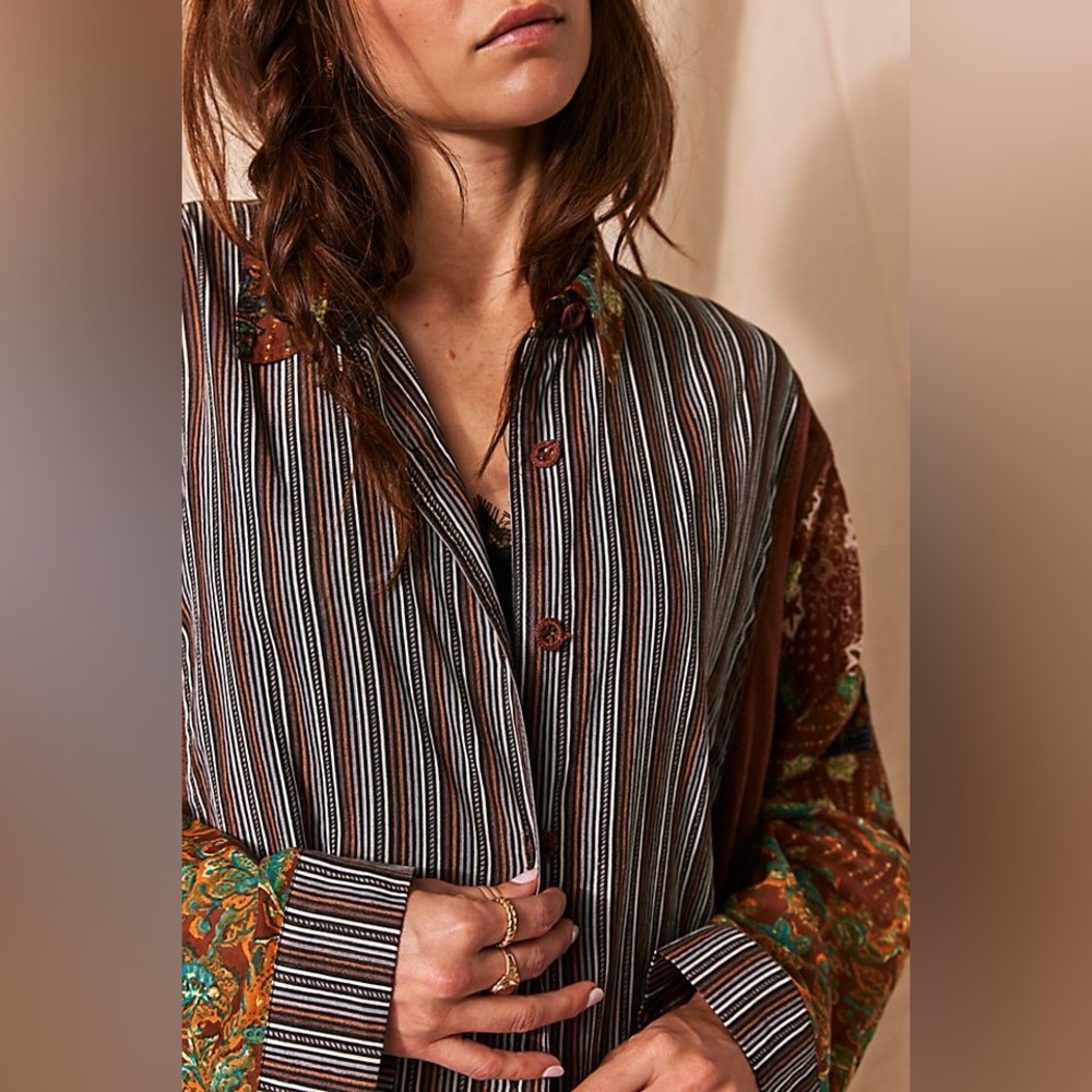 Intimately by Free People | Lucky In Love | Mixed Print | Brown Multi | XS-XL